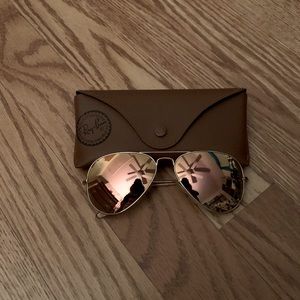 Mirrored Ray Ban Sunglasses